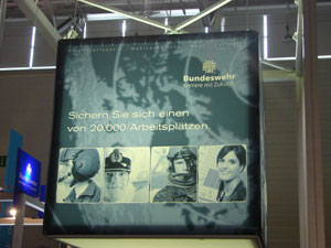 Bundeswehrstand gamescom 09