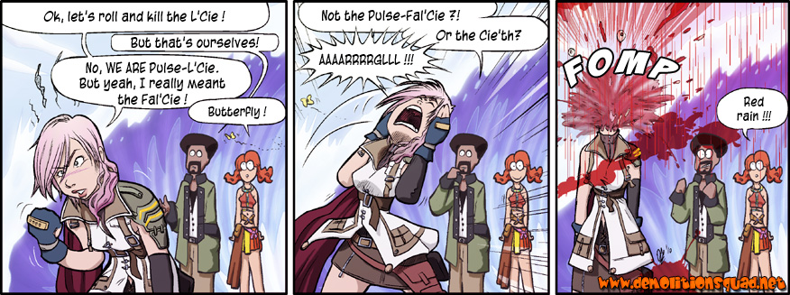 Final Fantasy XIII Webcomic