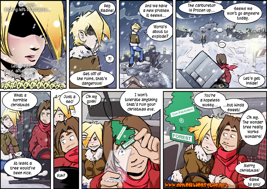 christmas eve webcomic special