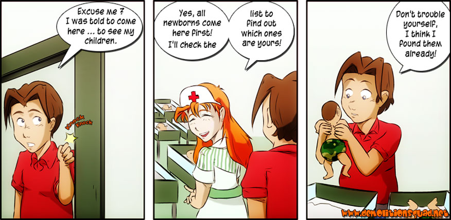 maybe a baby comic