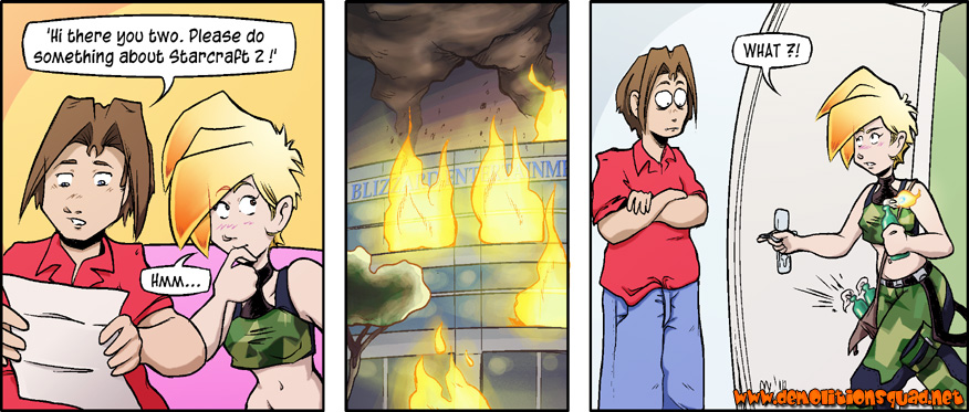 Starcraft 2 Webcomic