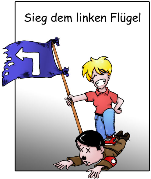 Linker Flügel