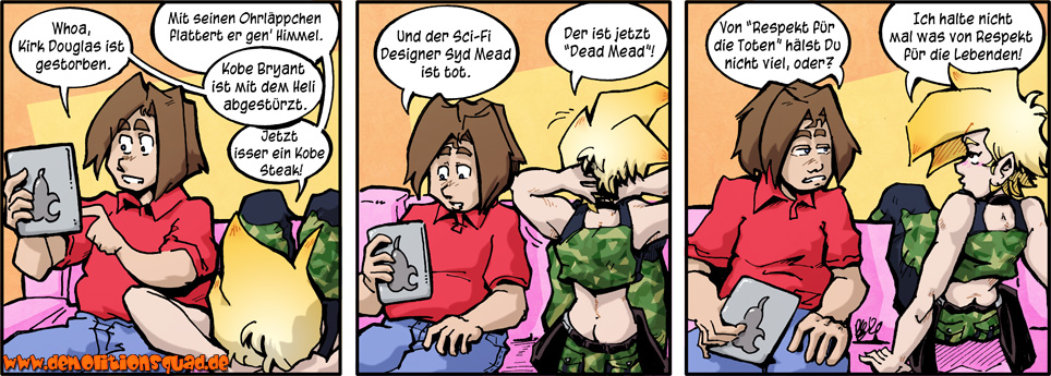 Respekt für die Toten