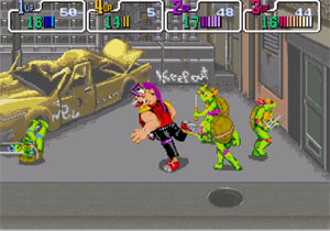 TEENAGE MUTANT NINJA TURTLES - 1989 CLASSIC ARCADE